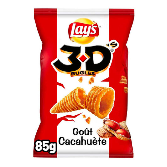 Chips Lay's 3D bugles - goût cacahuète