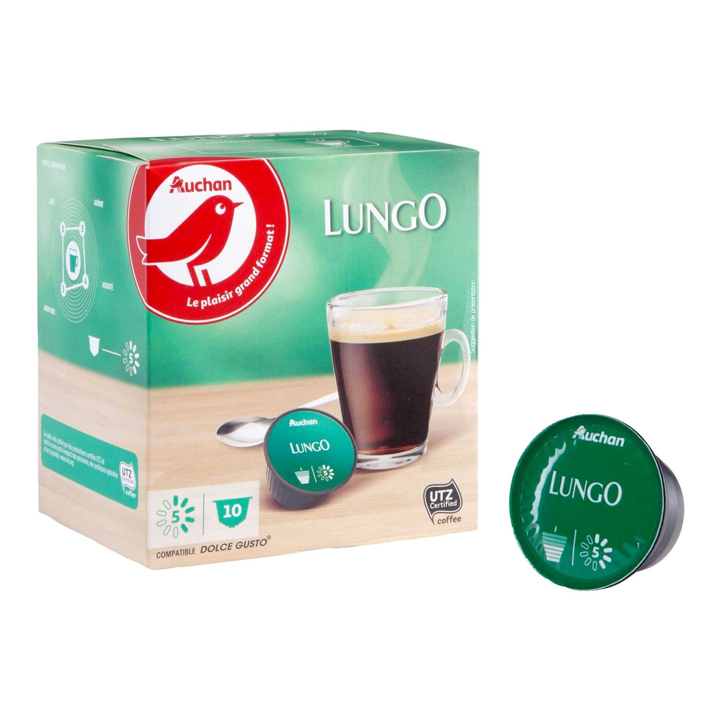 Dosettes Café Lungo - x10