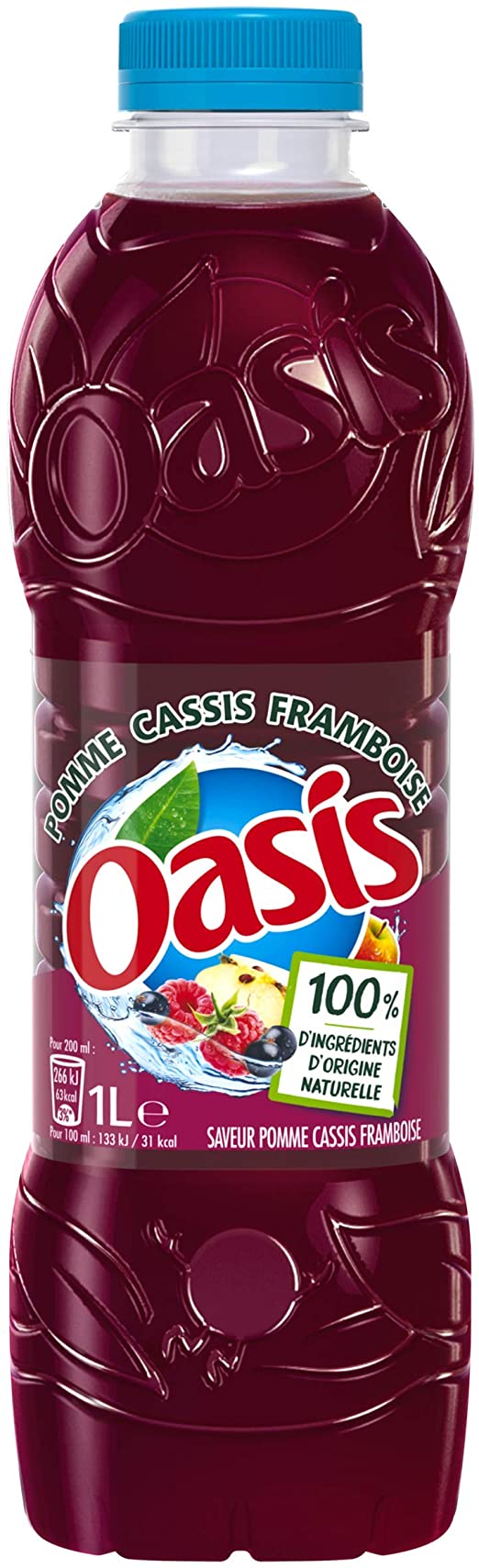 OASIS POMME CASSIS FRAMBOISE
