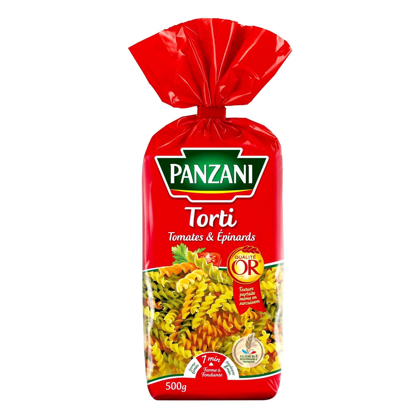 Torti aux légumes panzani 500g